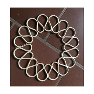 Factory Natural <b>Rattan</b> Flower <b>Placemat</b> / Custom <b>Rattan</b> Wall Decor with Wicker Flower <b>Placemats</b> for Home Tableware Decoration - Product Image 3