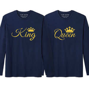 OEM ODM alta calidad Digital diseño personalizado Dtg impreso 200gsm manga completa gráfico personalizado camisetas unisex 100% algodón - Product Image 5