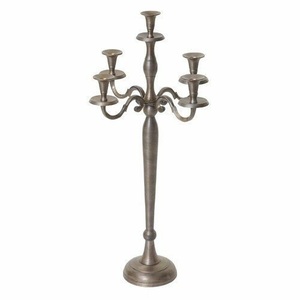 Aluminum <b>Candelabra</b> Handmade Antique Metal Decorative <b>Candelabra</b> for Wedding or Home Decoration - Product Image 1