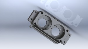 Support de boîtier en métal coulé ou usiné CNC assemblage industriel ou automobile - Product Image 3