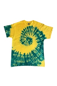 T-shirts sexy dos nu à manches lanternes tie-dye pour jeunes et adolescents, personnalisables, en coton, style décontracté streetwear - Product Image 4