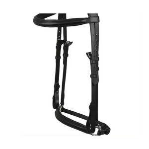 Diseñador elegante de calidad superior para Brida de doma de caballo de cuero Buff Durable y asequible - Product Image 4