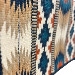 Couverture de selle en laine de style occidental pour chevaux, respirante et avec doublure en polycoton pour le travail en ranch et sur les sentiers. - Product Image 4