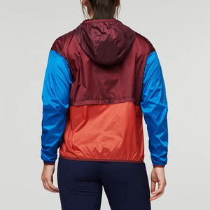 2025 chaqueta cortavientos informal de talla grande para mujer, Sudadera con capucha impermeable con logotipo personalizable, cierre de cremallera de invierno - Product Image 4