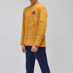 Camisetas de Manga Larga Personalizadas para Hombre, Ropa Casual, Material Ligero y Duradero - Product Image 2