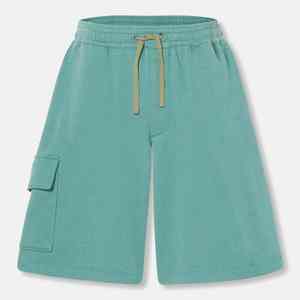 2025 vente en gros de shorts de gymnastique pour hommes de haute qualité conception de Logo personnalisé 100% coton noir décontracté uni solide motif Shorts chauds en vrac - Product Image 6