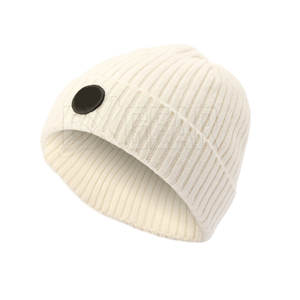 Gorro de punto cálido de invierno para hombres y mujeres suave elástico moda Casual al aire libre accesorios para clima frío - Product Image 1