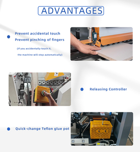 Zicar ván ép máy móc chế biến gỗ cạnh bander tủ bếp đồ nội thất PVC Veneer cắt tỉa cạnh dải máy - Product Image 4