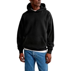 Sudaderas Extra Grandes con Hombros Caídos, Estilo Francés, 500GSM, Logotipo Personalizado, 100% Algodón, Ropa Urbana, Sudaderas Pesadas para Hombre - Product Image 1