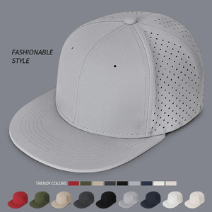 Venta al por mayor de gorras de béisbol de 5 paneles personalizadas Etiqueta Privada de calidad ala curva tela impermeable bordado 3D decoración lavada - Product Image 5