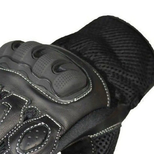 Gants de moto en cuir de course de haute qualité au design unique 2025, respirants, compatibles avec les écrans tactiles, évacuant l'humidité, fabriqués au Pakistan - Product Image 6
