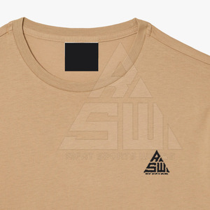 T-shirts pour hommes en polyester/coton de haute qualité, fabriqués en usine, légers, respirants, prix de gros, vente en ligne à chaud - Product Image 5