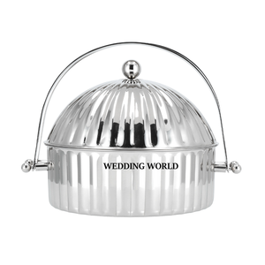 Calentador de alimentos de metal, cazuela de lujo de diseñador con acabado personalizado, nueva olla caliente de metal de calidad superior - Product Image 4