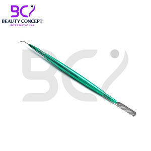 Extensions d'outils de séparation vertes OEM avec poignée facile à saisir de différentes formes pour la crème de levage des cils - Product Image 4