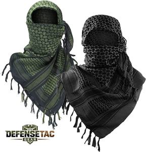 Cagoule du désert du Moyen-Orient, Bandana, Keffiyeh, Style Shemagh Tactical Scar 100% coton, 42 "X 42" - Product Image 1