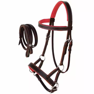 Brida de Cuero para Caballo de Alta Calidad Profesional para Equitación al Aire Libre, Se Acepta Personalización, Cabestro de Cuero para Caballo SURGIGYNE - Product Image 2