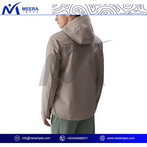 Custom Design <b>Men</b> <b>Lightweight</b> Windbreaker <b>Jacket</b> Breathable Waterproof Outdoor Sports Coat Fashion Casual Hooded <b>Jacket</b> OEM ODM - Product Image 4