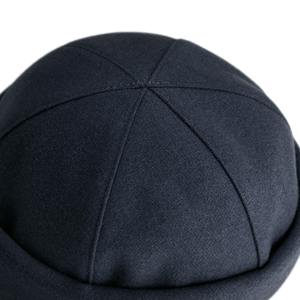 OEM/ODM Diseño personalizado Material de lana Sombreros Docker de color negro sólido de alta calidad para cuenco unisex Sombreros Docker vintage - Product Image 5