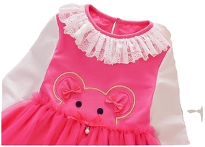 ชุดเดรสสำหรับเด็กลายดอกไม้สำหรับเด็กผู้หญิงชุดเดรสผ้าฝ้ายทำมือสำหรับเด็กเสื้อผ้าคอฟร็อกแต่งระบายสำหรับเด็ก - Product Image 3