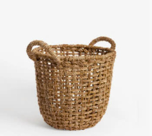 2025 Multi-Purpose Minimalist Fashion Storage <b>Bamboo</b> <b>Basket</b> Convenient Home Office Hotel Use Eco-Friendly Laundry Food Storage - Product Image 2