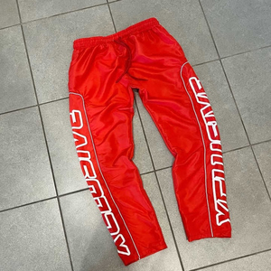 Pantalons de survêtement unisexes avec logo personnalisé, bandes réfléchissantes en nylon, style baggy, coupe-vent, pantalon de survêtement, taille plus, jambe large - Product Image 2