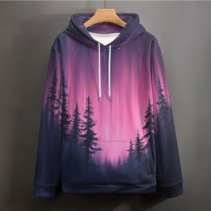 Sudaderas con Capucha Personalizadas de Invierno, Casuales, con Estampado Digital, de Algodón y Poliéster para Hombre, Sublimadas, Ligeras, de Alta Calidad y Secado Rápido - Product Image 5