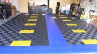 Dalles de sol de garage amovibles/mobiles en plastique, emboîtables, pour showroom automobile et station de lavage – Meilleures ventes
