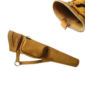Cuir de vache traditionnel tir à l'arc flèche arrière carquois meilleur flèche carquois sac à dos pour le tir à l'arc - Product Image 2