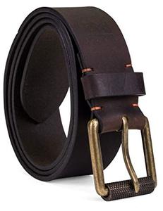 Cinturón Italiano de Cuero Vacuno de Alta Calidad, Duradero, Ecológico y Ligero, Hecho a Mano, de 3.3 cm de Ancho y Redondeado, de Naimat Abbas Industries - Product Image 1