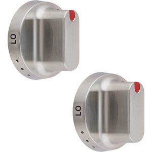 2 X Household-Applicable DG64-00347A Dial <b>Knob</b> Compatible with Samsung Range <b>Oven</b> -DG64-00472A Parts - Product Image 1