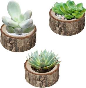 Paquete de 14 portavelas de madera para el hogar, boda, fiesta de Navidad, decoración del Día de San Valentín - Product Image 4