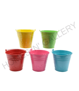 Hot Sale <b>Garden</b> Decoration Set of 3 Metal Flower Pots & Buckets New Product Wholesale Supplier Manufacturer of Metal <b>Planters</b> - Product Image 3