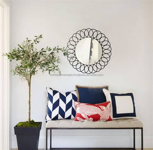 WONDER OVERSEAS Meilleure vente Miroir mural décoratif de style moderne avec cadre en métal WONDER OVERSEAS - Product Image 4