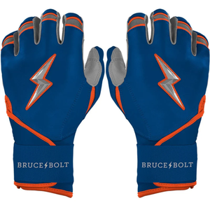 Gants de Frappeur Série Creator à Manchette Longue Cuir Design Unique Prix de Gros Gants de Frappeur de Baseball Bruce Bolt - Product Image 1