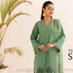 Marca paquistaní Shalwar Kameez diseño mujer último verano algodón/trajes de césped colección de diseñador impreso - Product Image 2