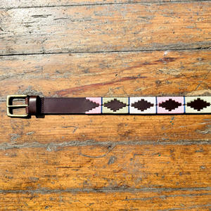 2026 dernière ceinture de polo ethnique en cuir véritable 100% boucle OEB en laiton massif lourd Durable en cuir de qualité supérieure Gaucho - Product Image 5