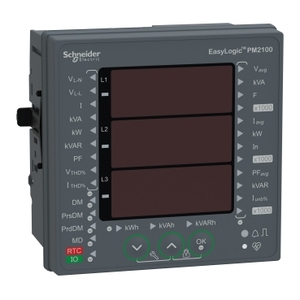 Contatore di Energia Schneider Electric EasyLogic PM2120 fino al 15° ordine, Display LED, Connettività RS485, Classe 1 - Product Image 1