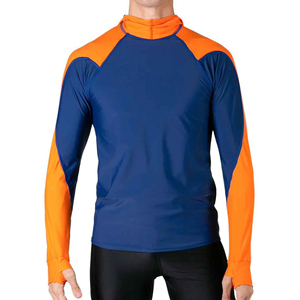 Tout nouveau 2025 meilleur fabriqué Oem conception la plus populaire Rash Guard hommes vêtements de gymnastique Rash Guard élégant respirant Compression chemise - Product Image 2