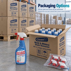 Spray Rimuovi-Muffa e Macchie 500ml, Detergente Sbiancante per Macchie Nere su Fughe Doccia, Sigillanti per Finestre, OEM all'Ingrosso - Product Image 5