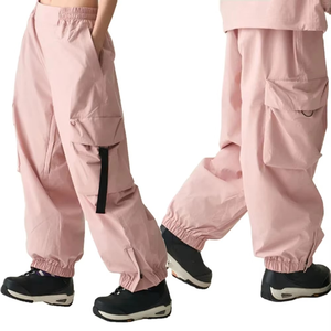 2025 OEM haute qualité unisexe chauffant coupe-vent grande taille Ski Snowboard pantalon imperméable respirant hiver Ski pantalon industrie virale - Product Image 5