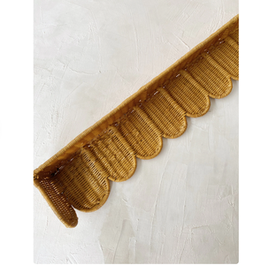 Cenefa de Ventana de Mimbre y Ratán Hecha a Mano en Vietnam, Estilo Moderno Básico, Precio Económico - Product Image 1