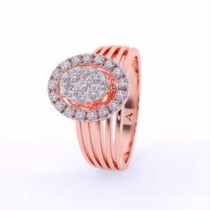 Anillo de diamante ligero cultivado en laboratorio, bonita corona celestial para mujeres y niñas para todas las ocasiones - Product Image 6