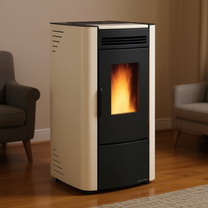 Estufa de Pellets KETTY 5.0 Ivory 6.5kW Clase A+ 5 Estrellas Modelo 1292203 - Product Image 3