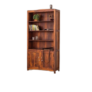 ชั้นหนังสือไม้แข็งแบบปรับได้เฟอร์นิเจอร์ภายในบ้านสำหรับห้องนั่งเล่นและโรงเรียนทำด้วยมือ - Product Image 2