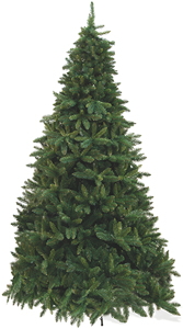 Albero di Natale Baviera H. Cm. 180 - Base Cm. 46 (1.095 Rami) - Product Image 1