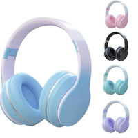 Nouveau casque de jeu sans fil à dégradé, écouteurs sportifs pour la musique