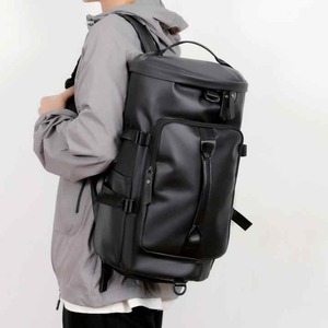 Gym and <b>Travel</b> Backpack for Men Women Casual Sports Duffle <b>Bag</b> with Custom Pattern Zipper Closure and Shoe <b>Compartment</b> - Product Image 2