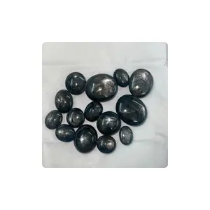 Smooth Briolette Natural Star Blue Sapphire Cabochon Mix Shape Mix Size 8 Mm to 20mm Approx.