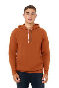 Sudadera con Capucha de Forro Polar para Hombre, con Bolsillo, Corte Holgado, Tinte Liso, Resistente al Viento, Ecológica, Tejido de 300g, Servicio OEM - Product Image 4