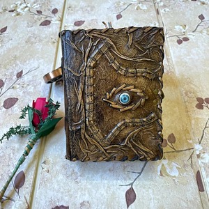 Libro de Hechizos Hocus Pocus, Diario de Cuero, Libro en Blanco, Mejores Regalos, Cuaderno Premium para Hombres y Mujeres - Product Image 4